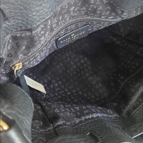 Kate Spade Black Pebbled Leather Shoulder Bag - Picture 6 of 7